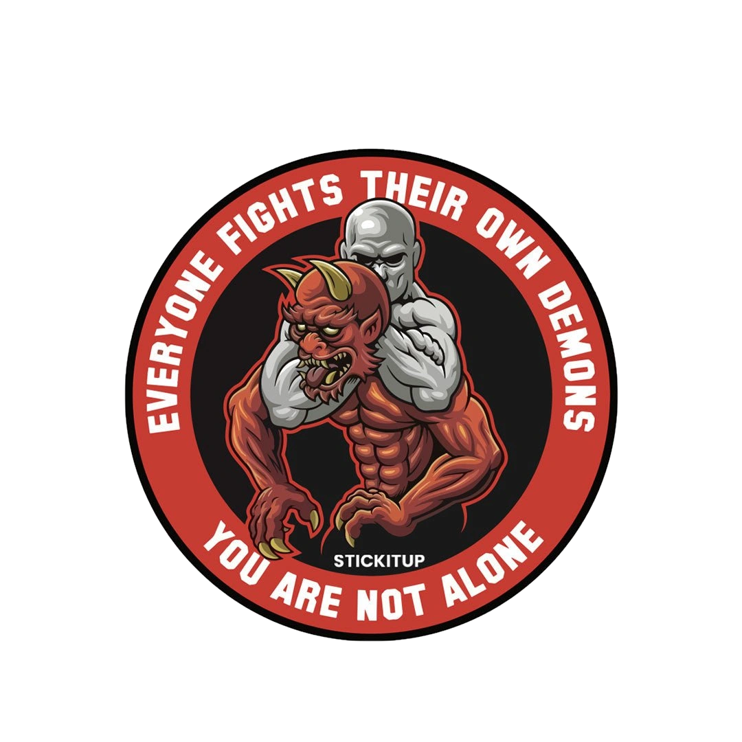 You Are not Alone Sticker